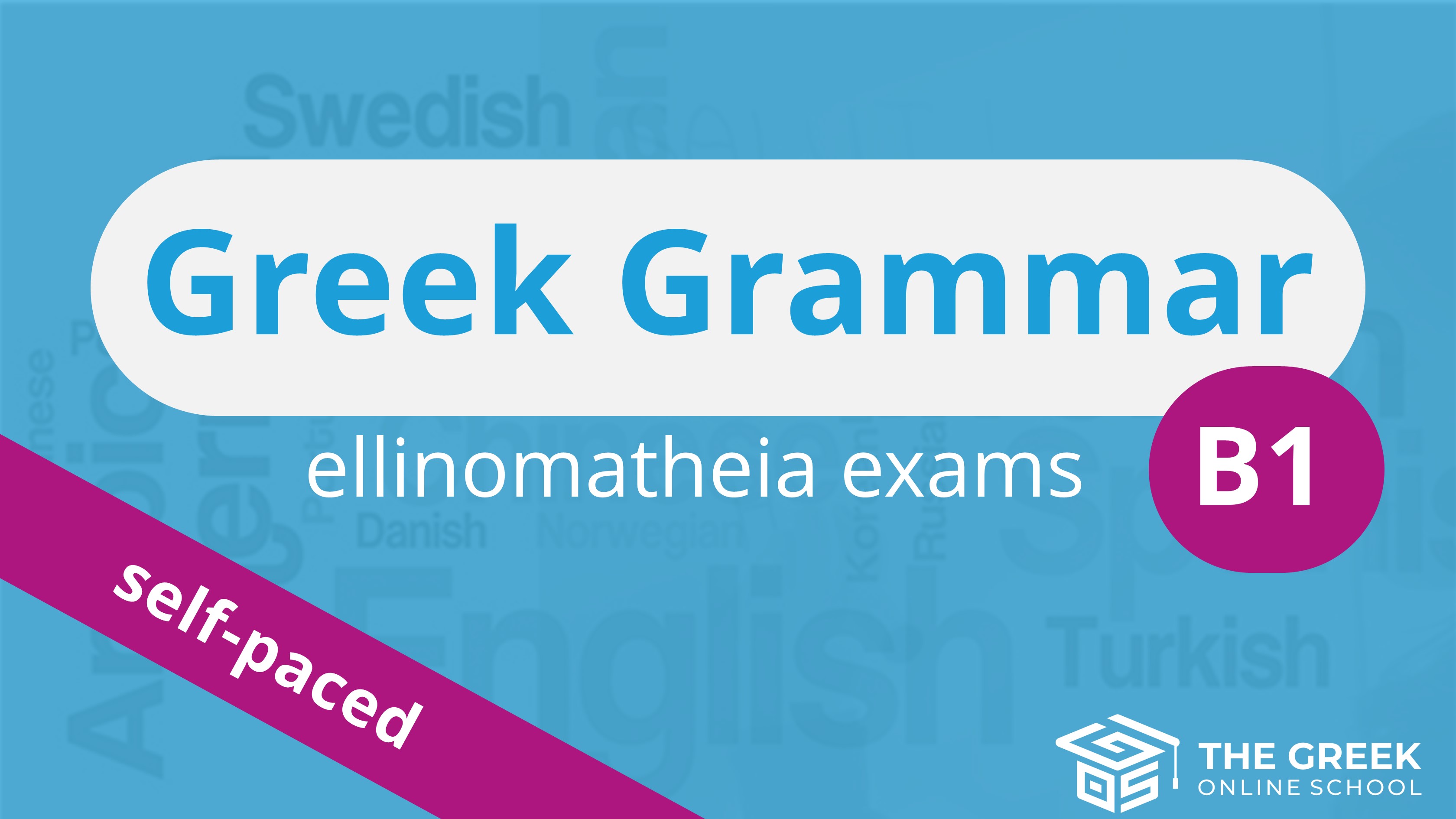 B1 Greek Grammar | self-paced B1